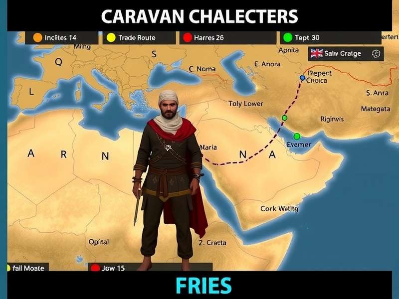 Caravan Challenge Game Screenshot
